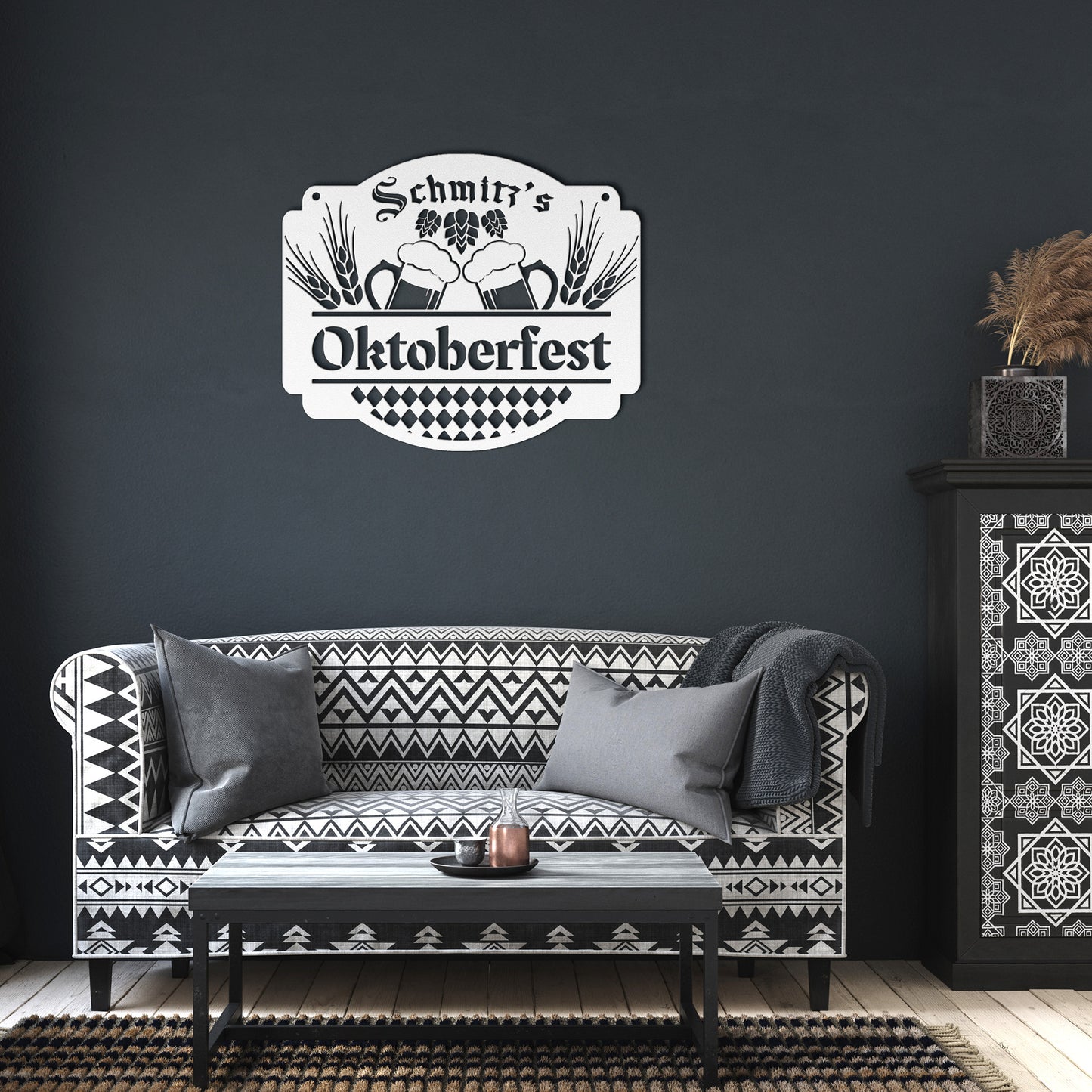 Oktoberfest Personalized Metal Sign teelaunch