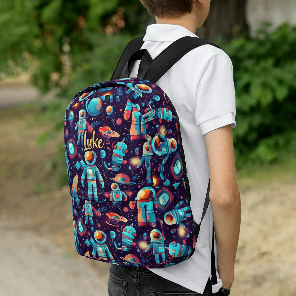 Personalized Astronaut Backpack Amazing Faith Designs