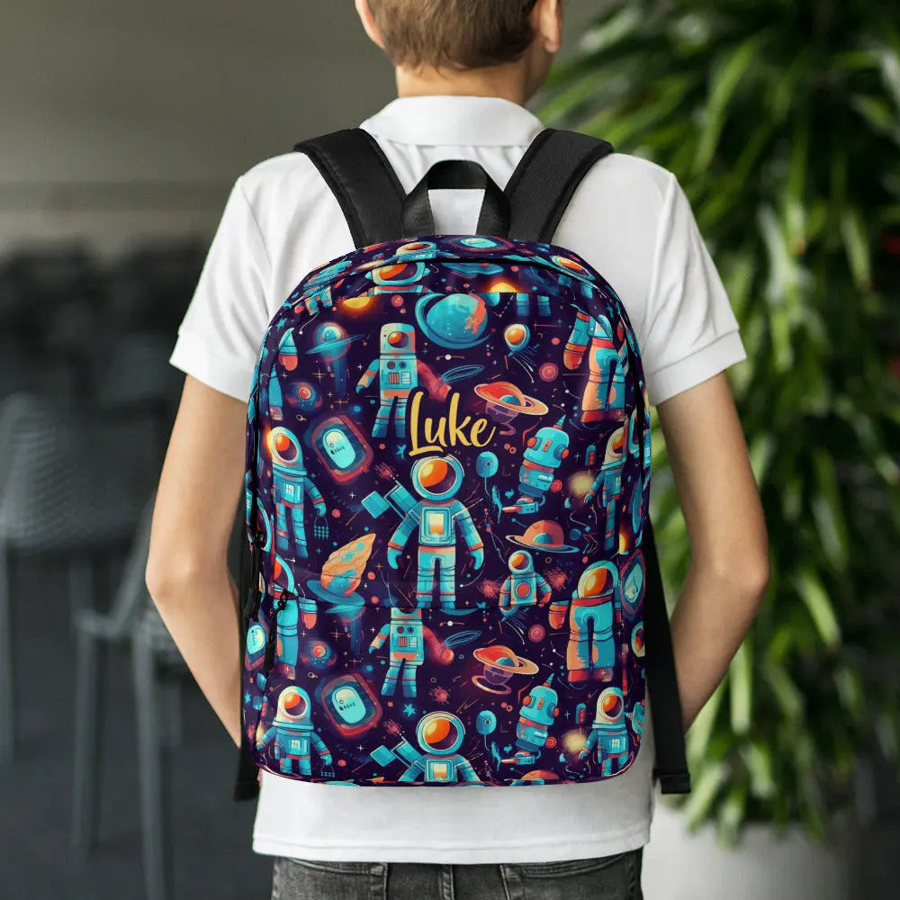 Personalized Astronaut Backpack Amazing Faith Designs