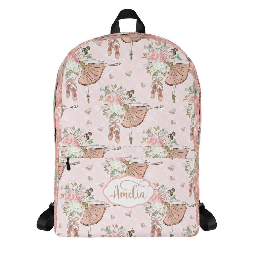 Personalized Ballet Backpack Amazing Faith Designs