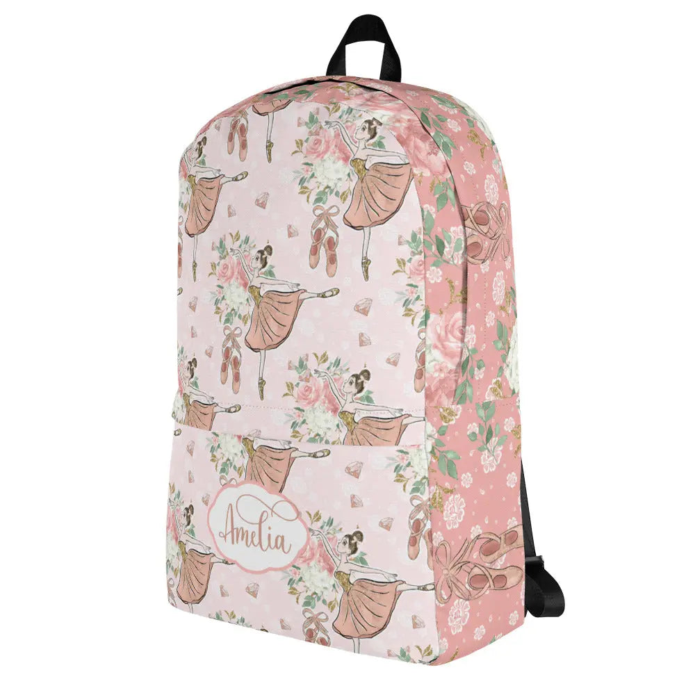 Personalized Ballet Backpack Amazing Faith Designs
