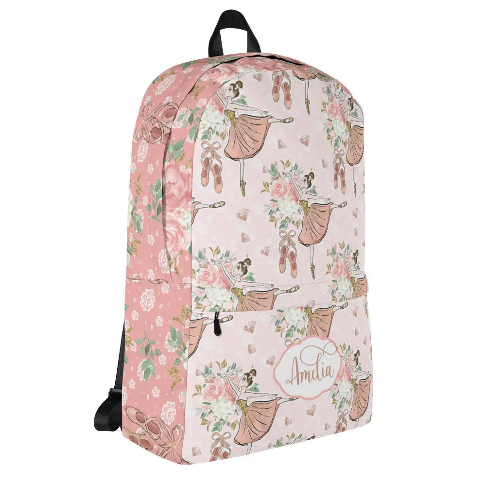 Personalized Ballet Backpack Amazing Faith Designs
