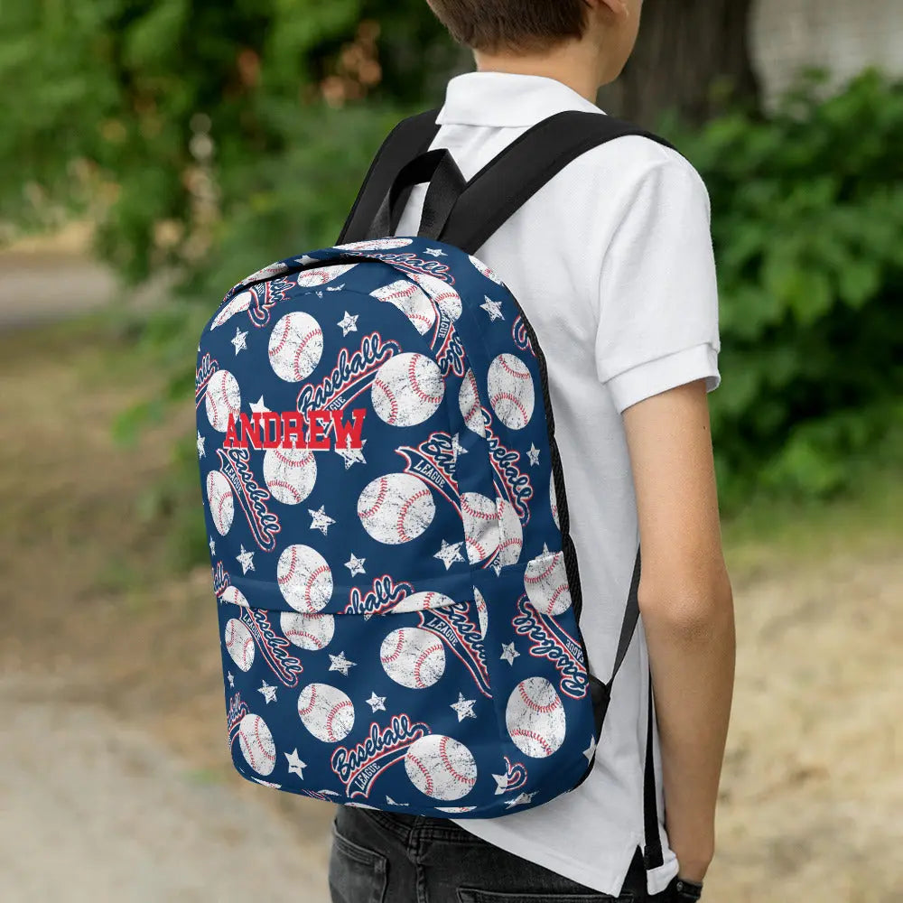 Personalized Baseball Backpack Amazing Faith Designs