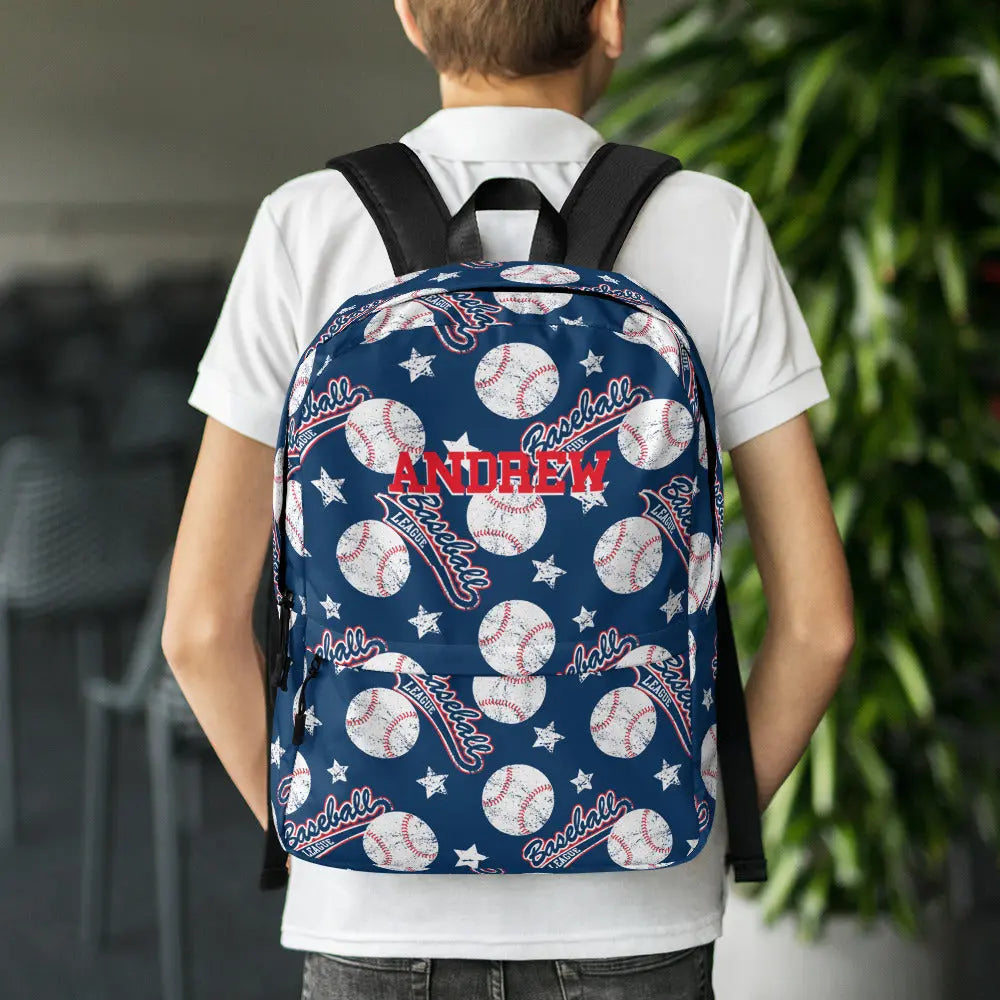 Personalized Baseball Backpack Amazing Faith Designs