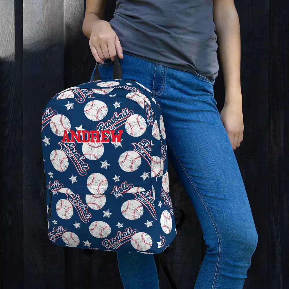 Personalized Baseball Backpack Amazing Faith Designs