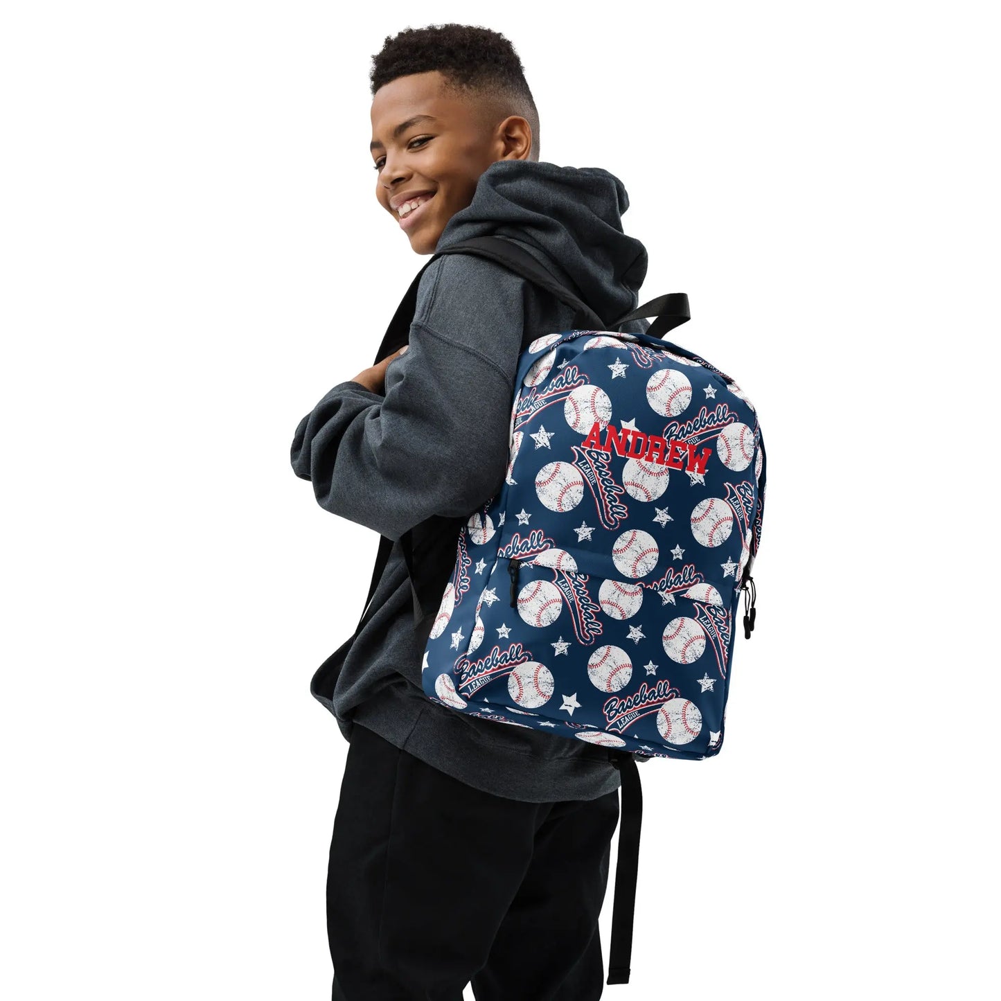 Personalized Baseball Backpack Amazing Faith Designs