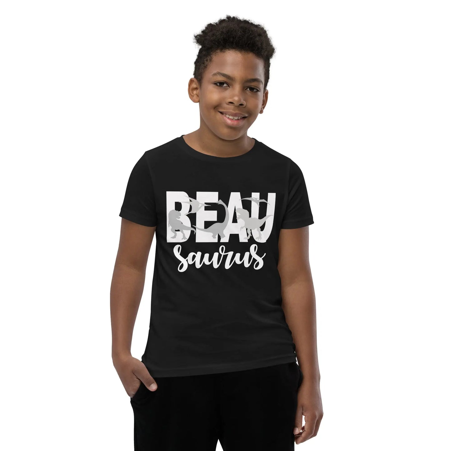 Personalized Dinosaur Kids Shirt, Matching Dinosaur Shirts Amazing Faith Designs