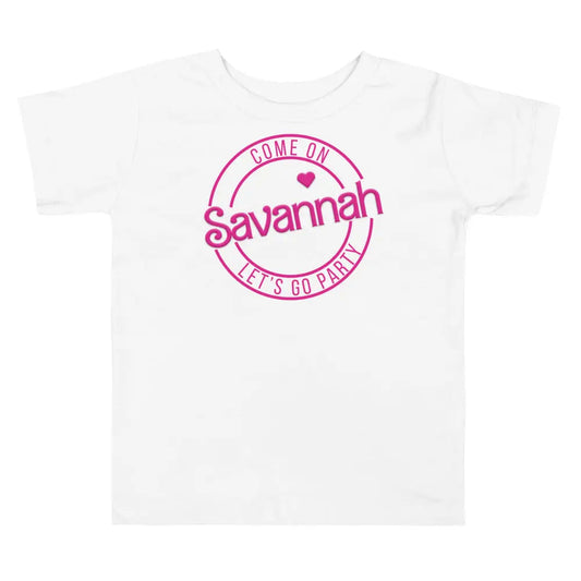 Personalized Let's Go Party Toddler Shirt, Birthday shirt Amazing Faith Designs