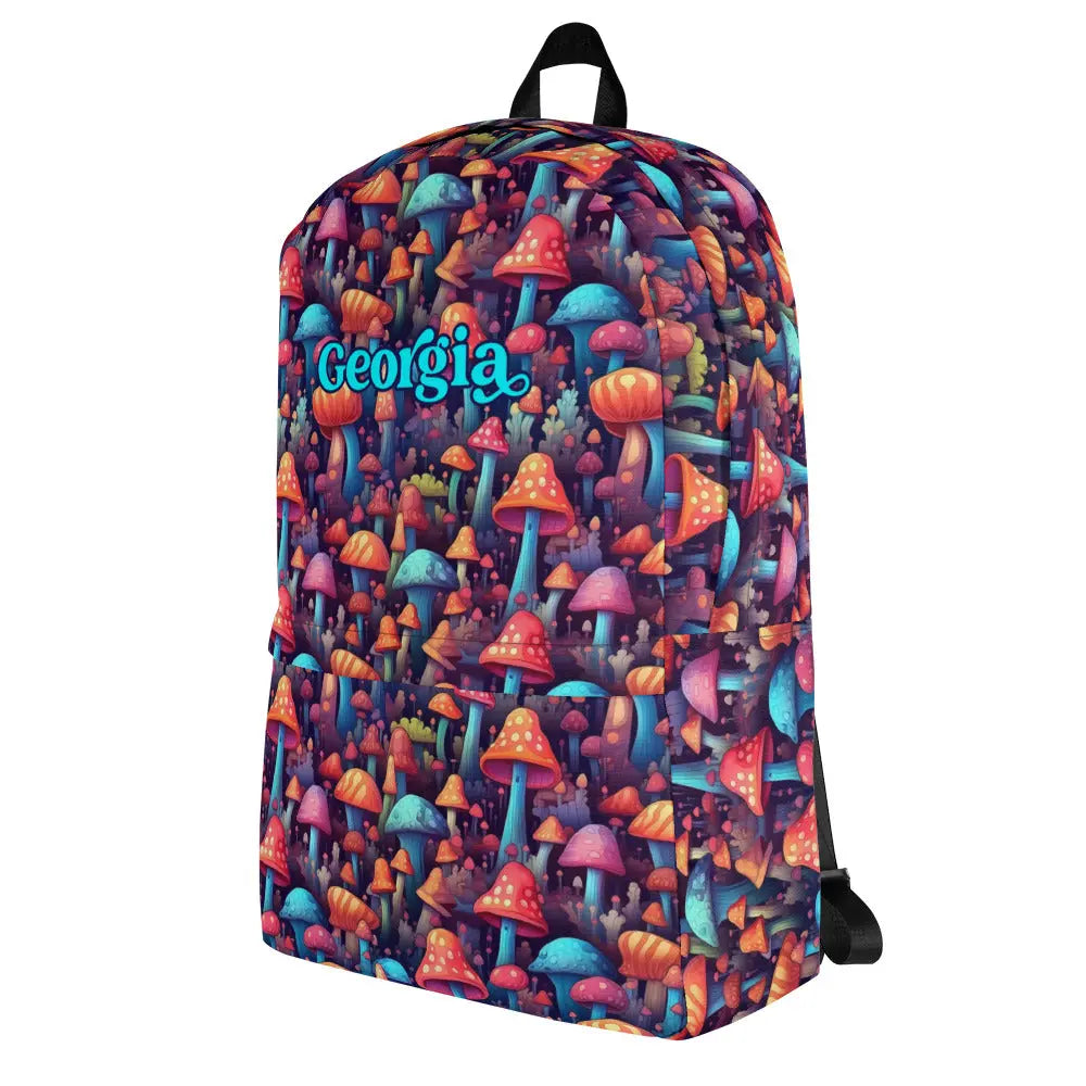 Personalized Mushroom Backpack Amazing Faith Designs