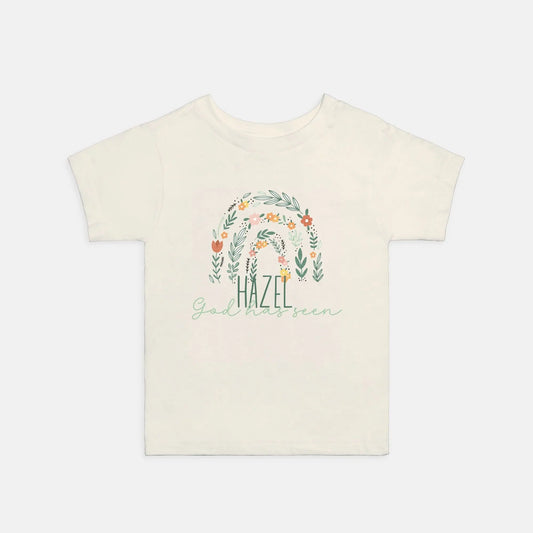 Personalized Name and Meaning Toddler Shirt Amazing Faith Designs