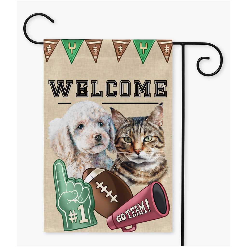 Personalized Pet Spring Garden Flag (Copy) Amazing Faith Designs