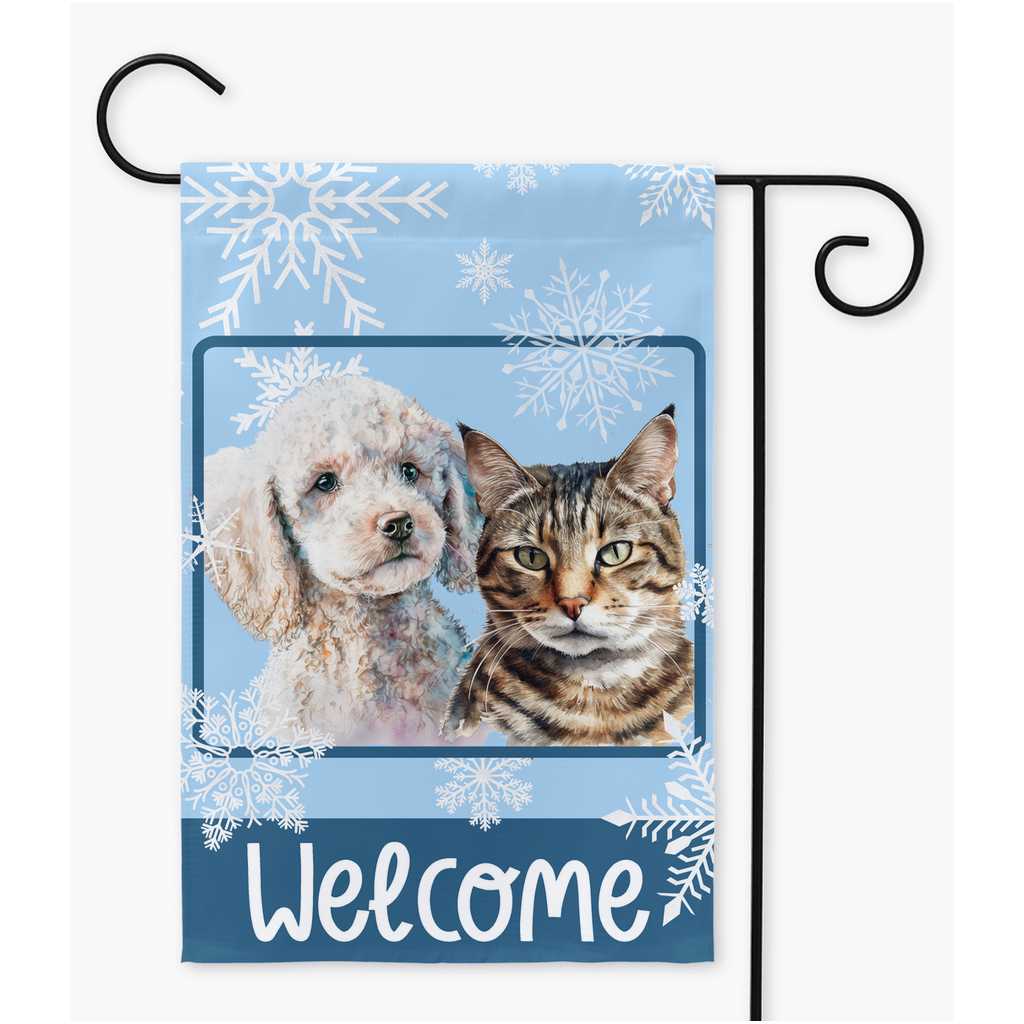 Personalized Pet Spring Garden Flag (Copy) Amazing Faith Designs