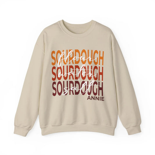 Personalized Sourdough Fall Unisex Heavy Blend™ Crewneck Sweatshirt Printify