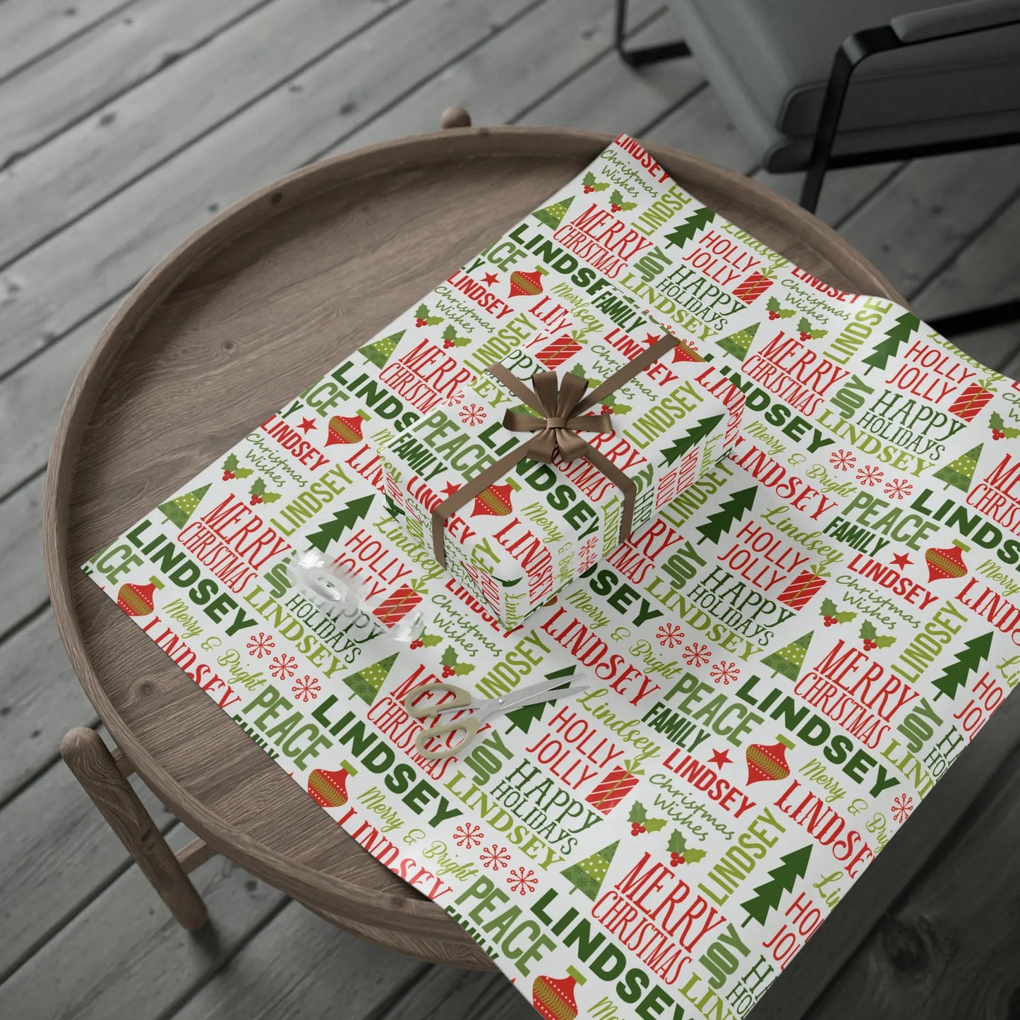Personalized Wrapping Papers Printify