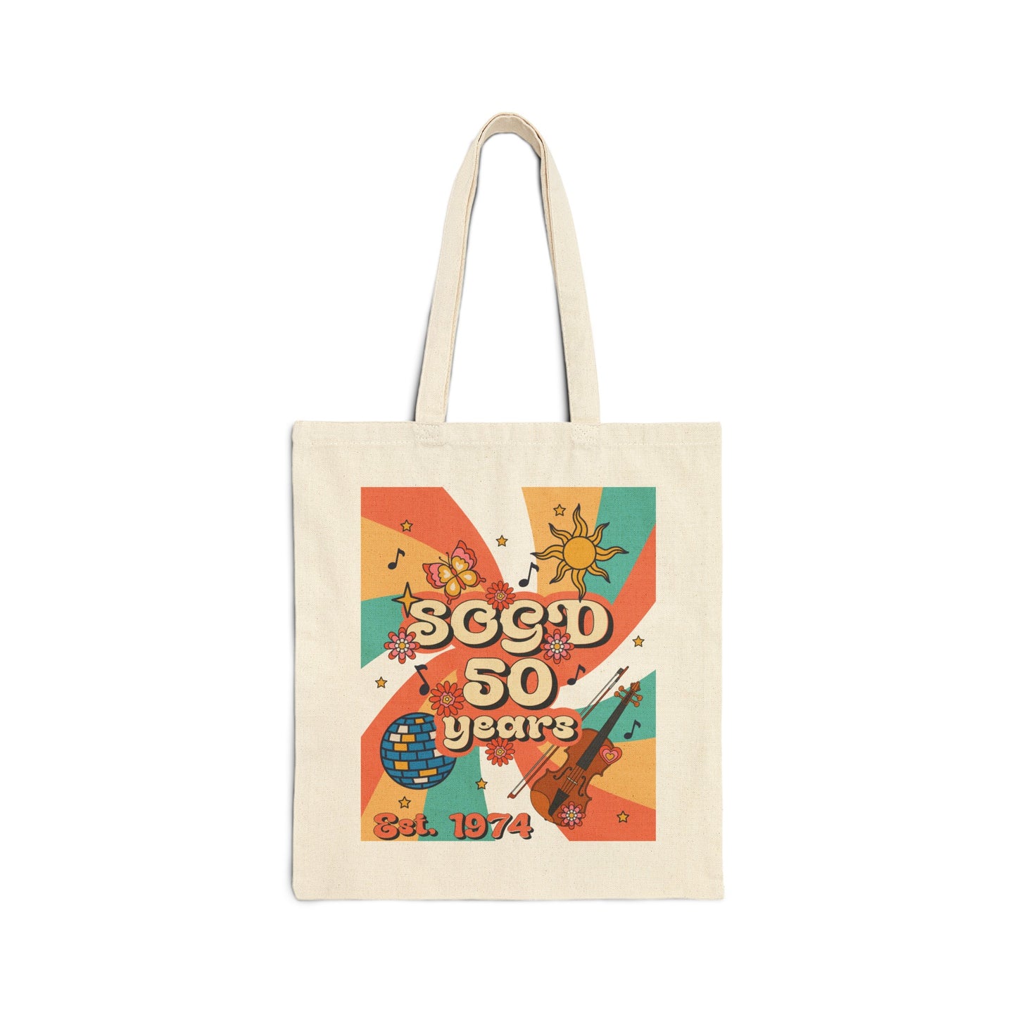 Symphony Orchestra Guild of Decatur 50th Anniversary Tote Bag - Amazing Faith Designs