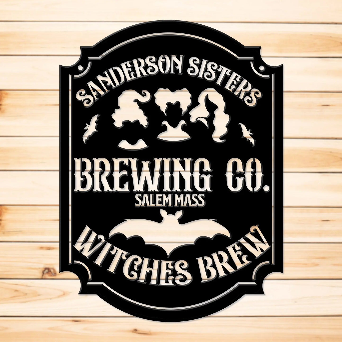 Sanderson Sisters Metal Sign, Hocus Pocus Halloween Sign teelaunch