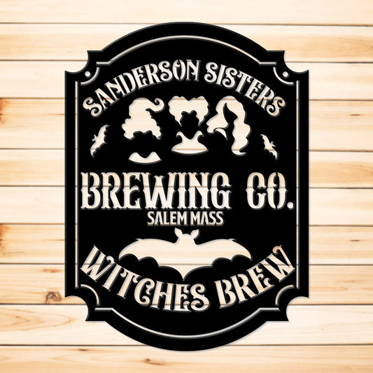 Sanderson Sisters Metal Sign, Hocus Pocus Halloween Sign teelaunch