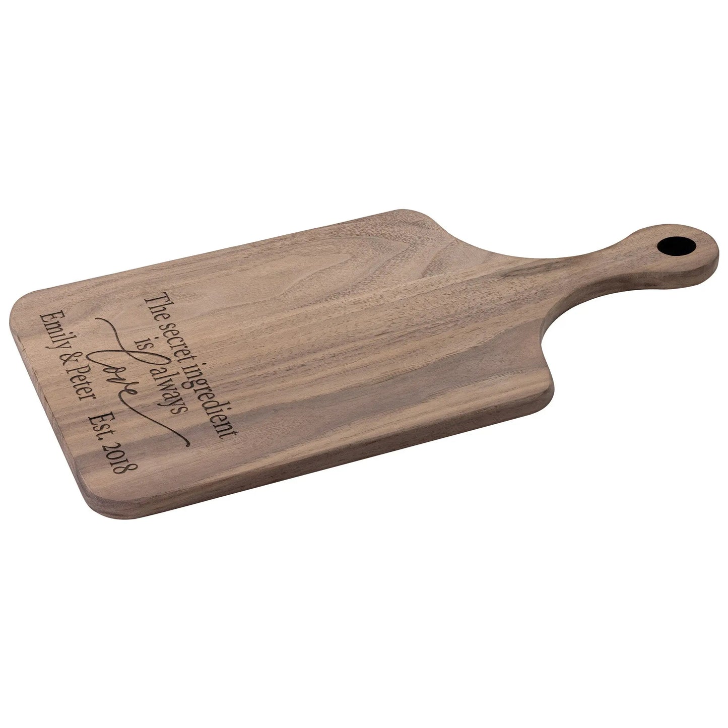 Secret Ingredient Charcuterie Board, Couple Cutting Board, Wedding Gift - Amazing Faith Designs