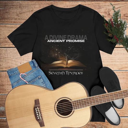 Seventh Trumpet Band Ancient Promise Album Art Band Tshirt - Amazing Faith Designs