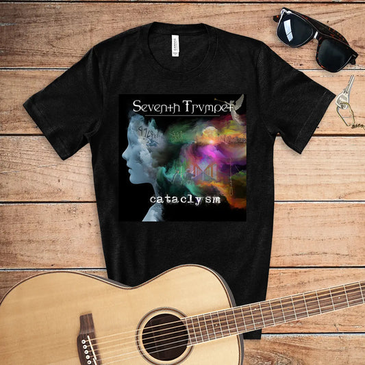 Seventh Trumpet Band Cataclysm Album Art Band Tshirt - Amazing Faith Designs