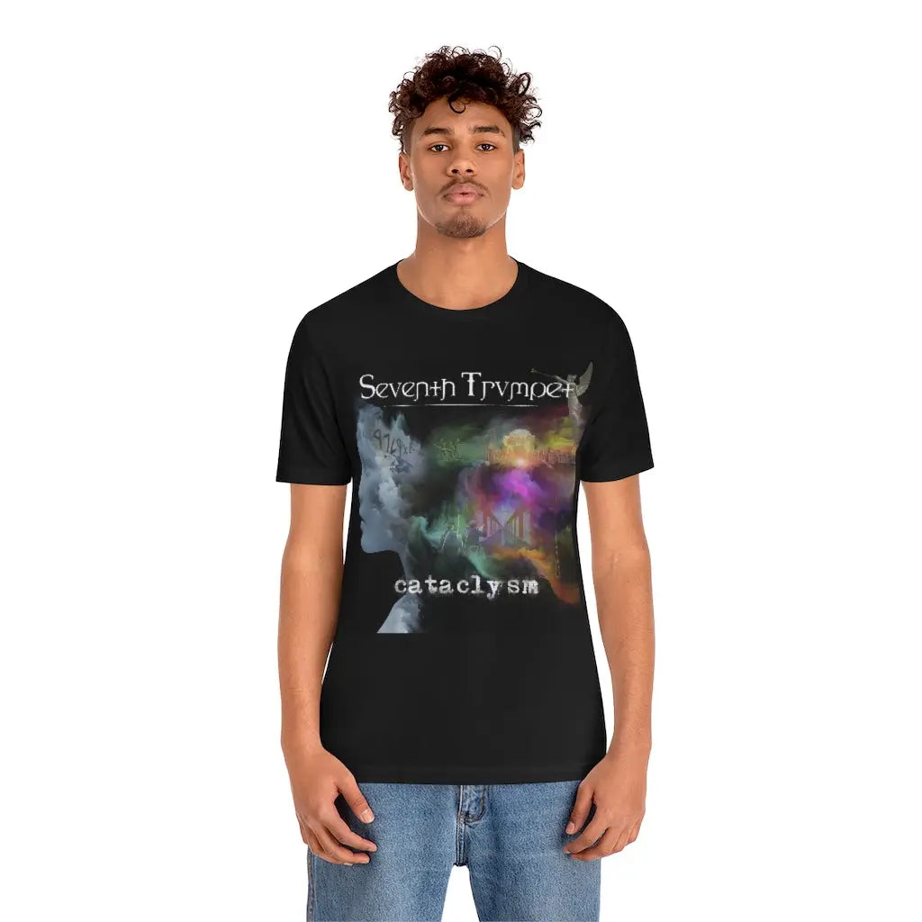 Seventh Trumpet Band Cataclysm Album Art Band Tshirt - Amazing Faith Designs
