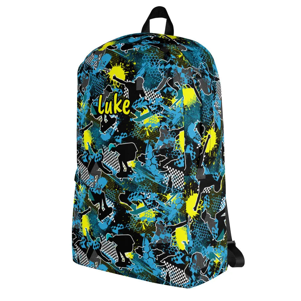 Skateboard Personalized Backpack Amazing Faith Designs
