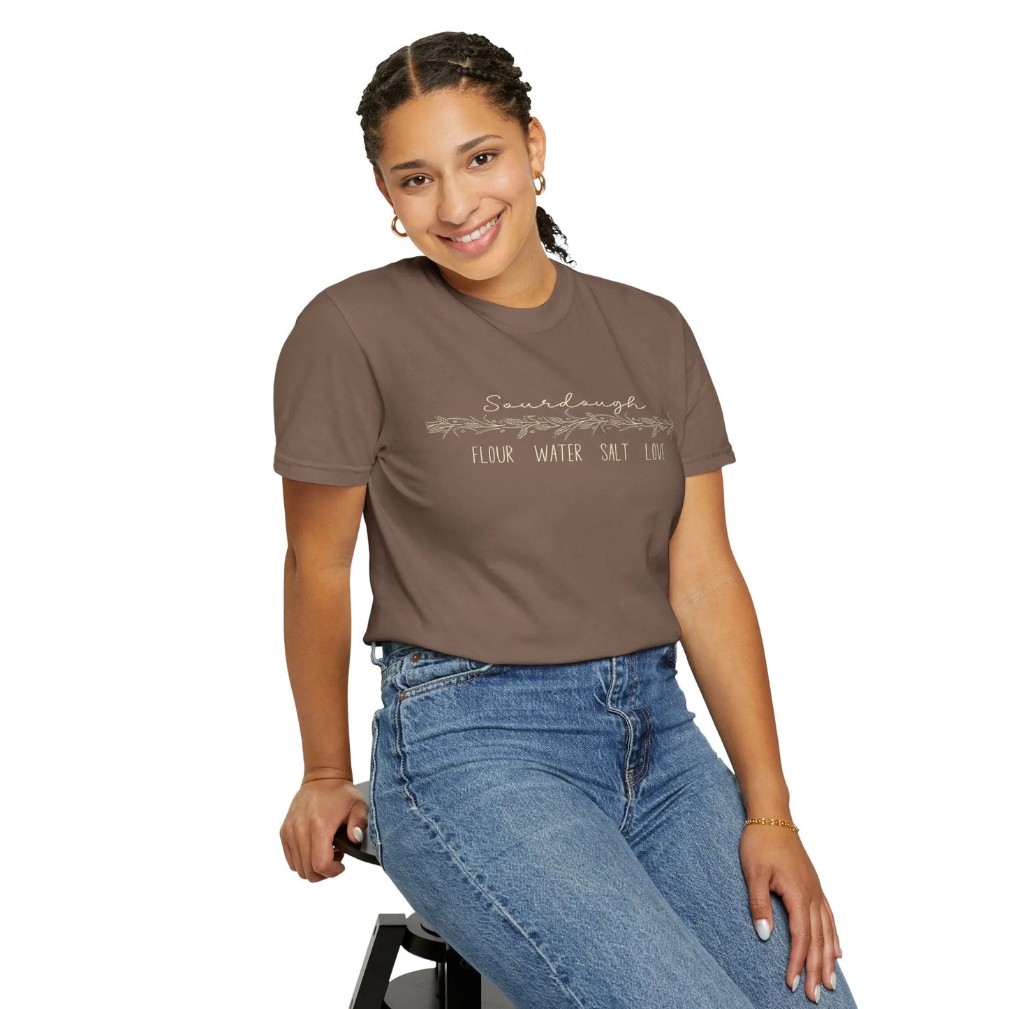 Sourdough Love Unisex T-Shirt - Flour Water Salt Printify