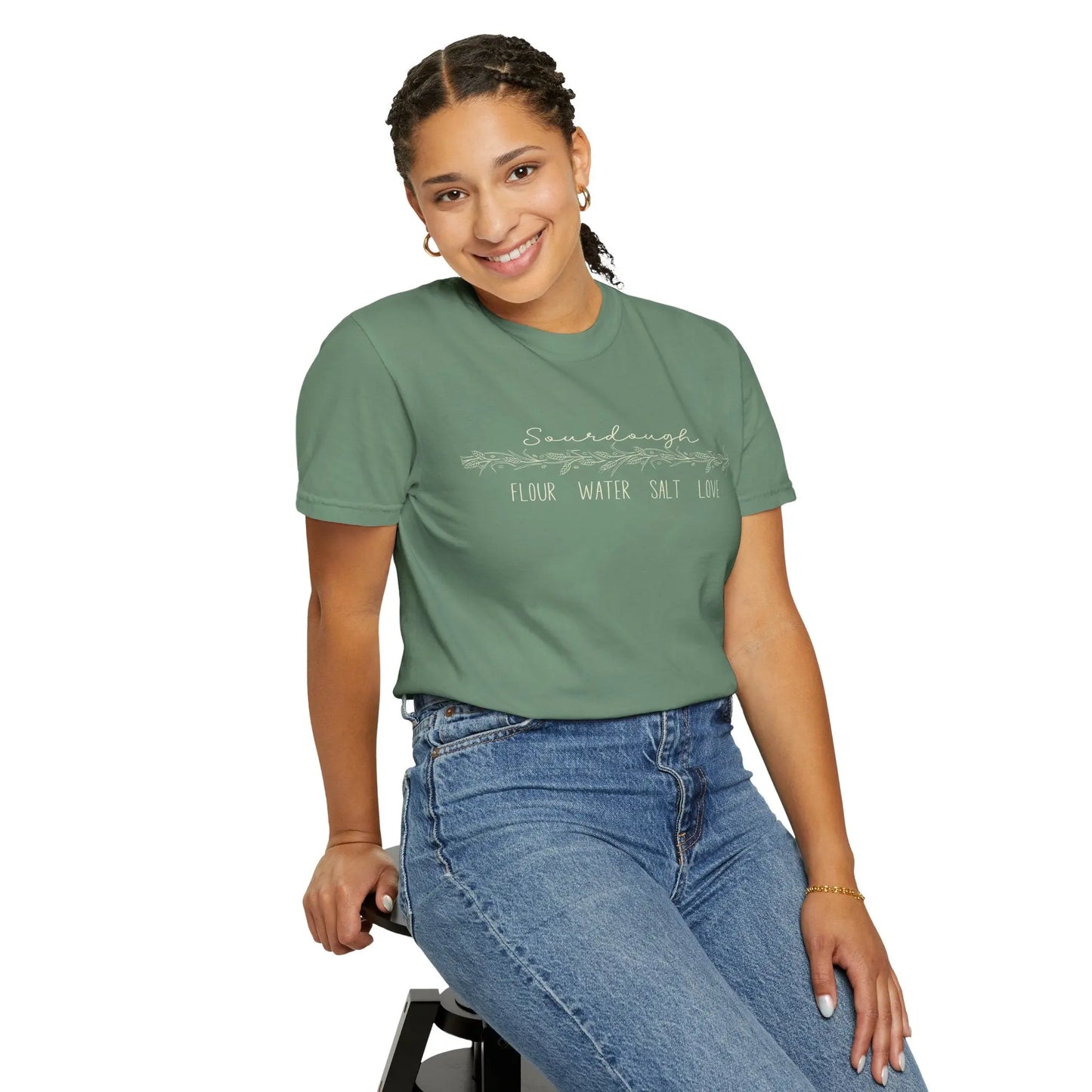 Sourdough Love Unisex T-Shirt - Flour Water Salt Printify