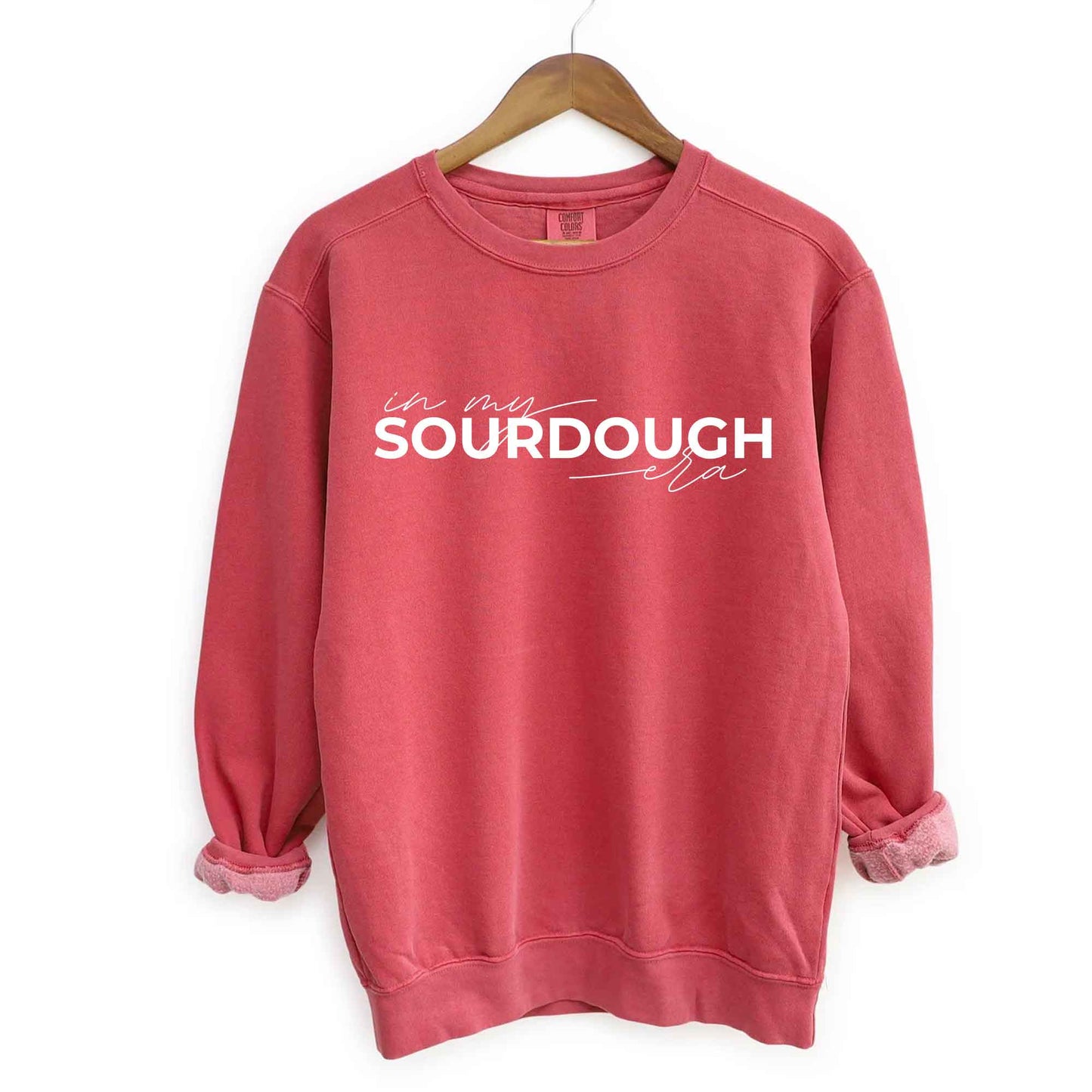 In My Sourdough Era Lightweight Sweatshirt - Amazing Faith Designs