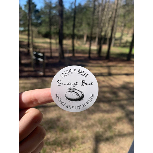 Sourdough Starter or Bread Sticker Labels or Tags - Amazing Faith Designs
