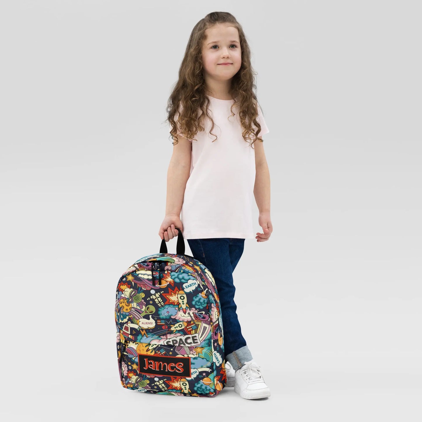 Space Personalized Backpack Amazing Faith Designs