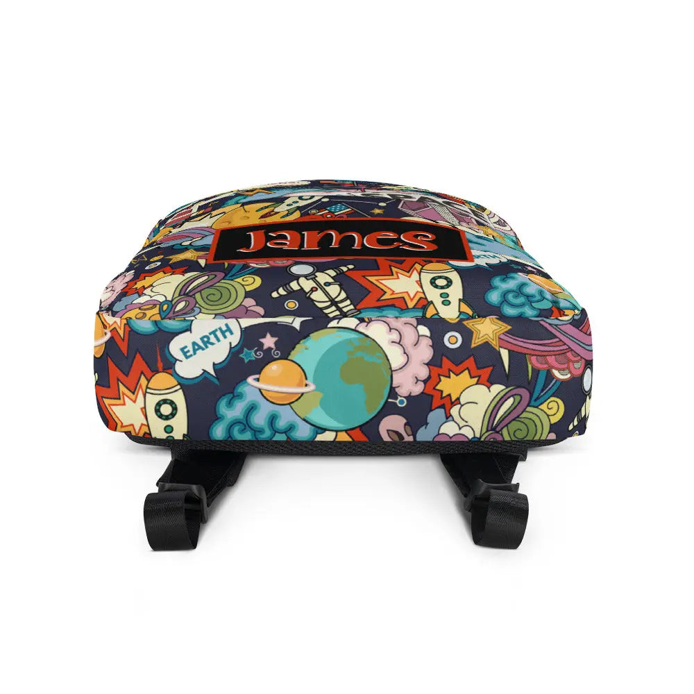 Space Personalized Backpack Amazing Faith Designs