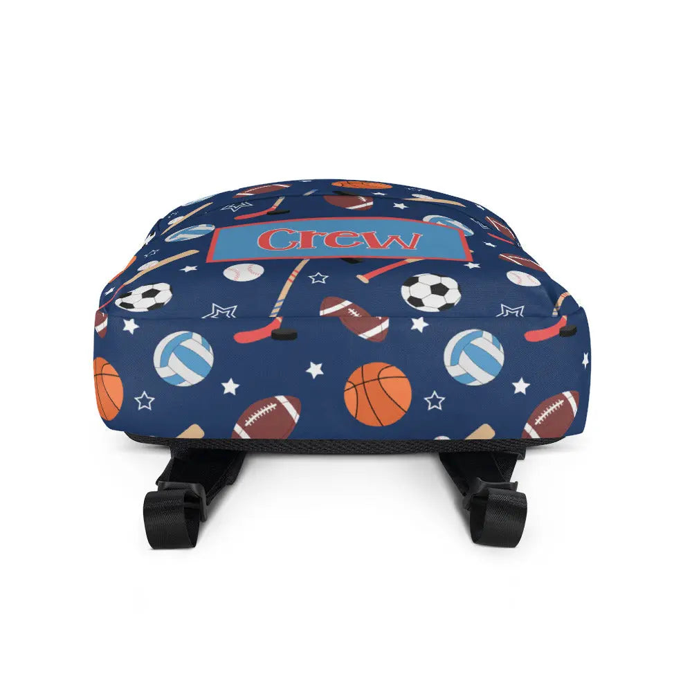 Sports Personalized Backpack Amazing Faith Designs