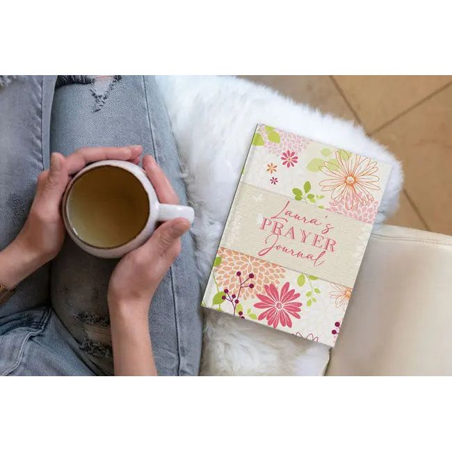 Spring Flowers Christian Prayer Journal - Ruled Line Printify