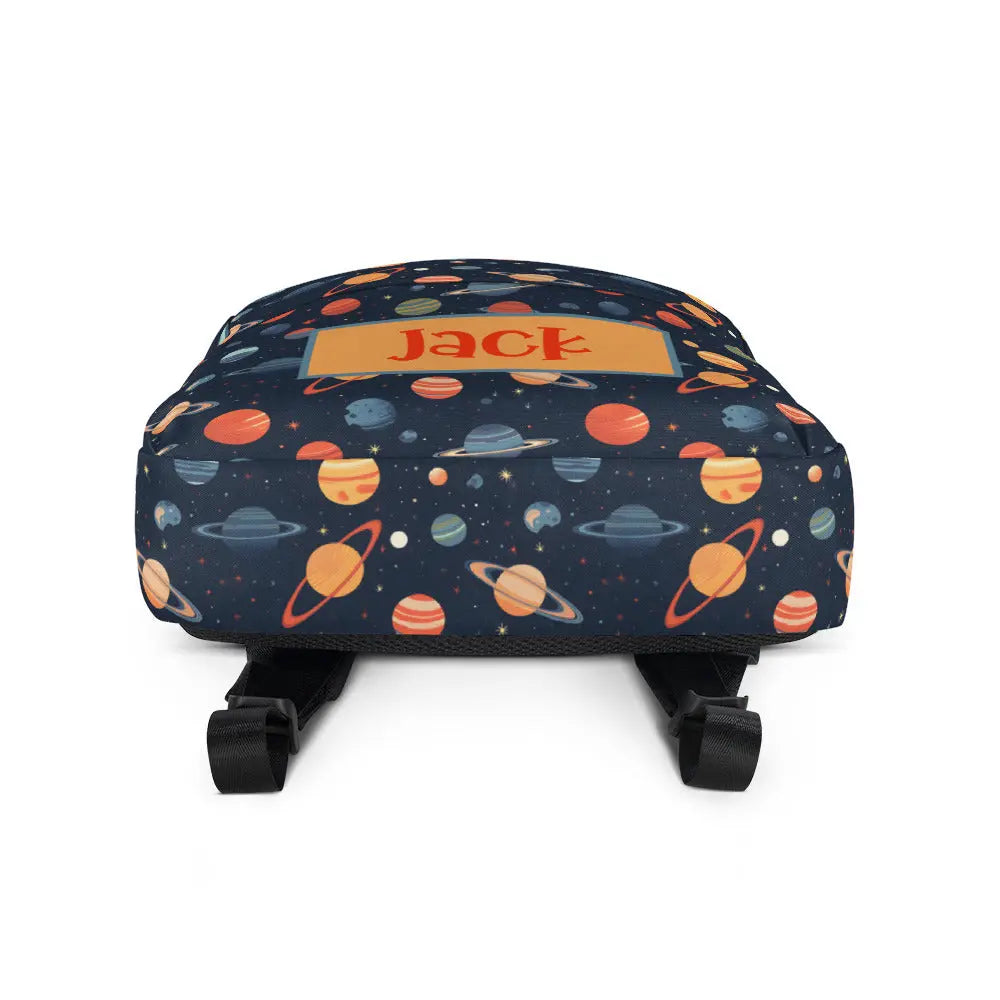 Stars and Planets Personalized Backpack Amazing Faith Designs