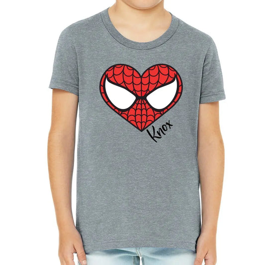 Superhero Valentine Youth T-shirt Awkward Styles