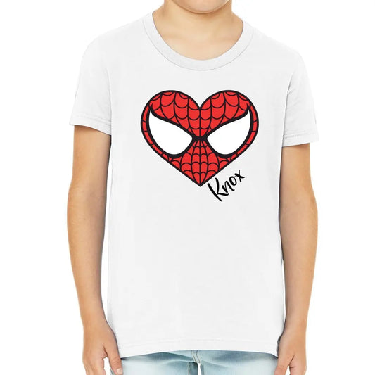 Superhero Valentine Youth T-shirt Awkward Styles
