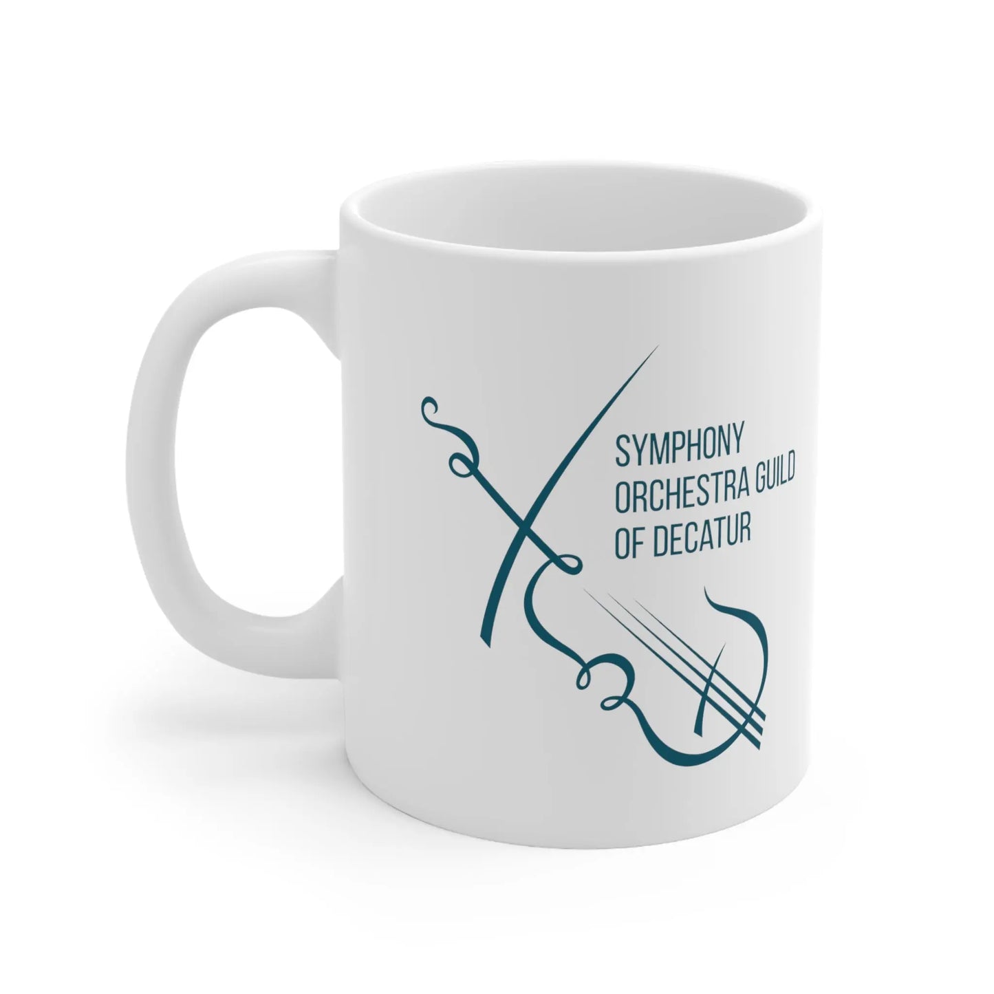 Symphony Orchestra Guild of Decatur Ceramic Mug 11oz - Amazing Faith Designs