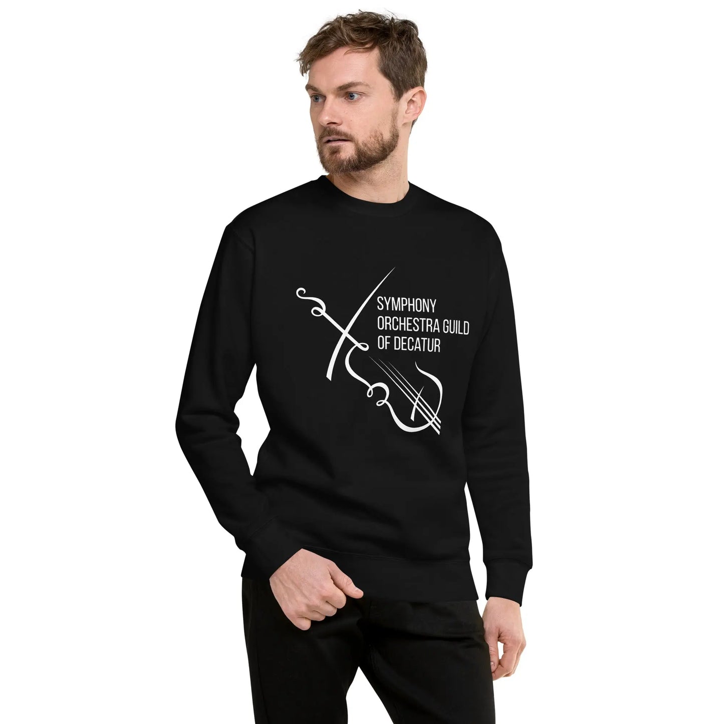 Symphony Orchestra Guild of Decatur Unisex Premium Sweatshirt Amazing Faith Designs