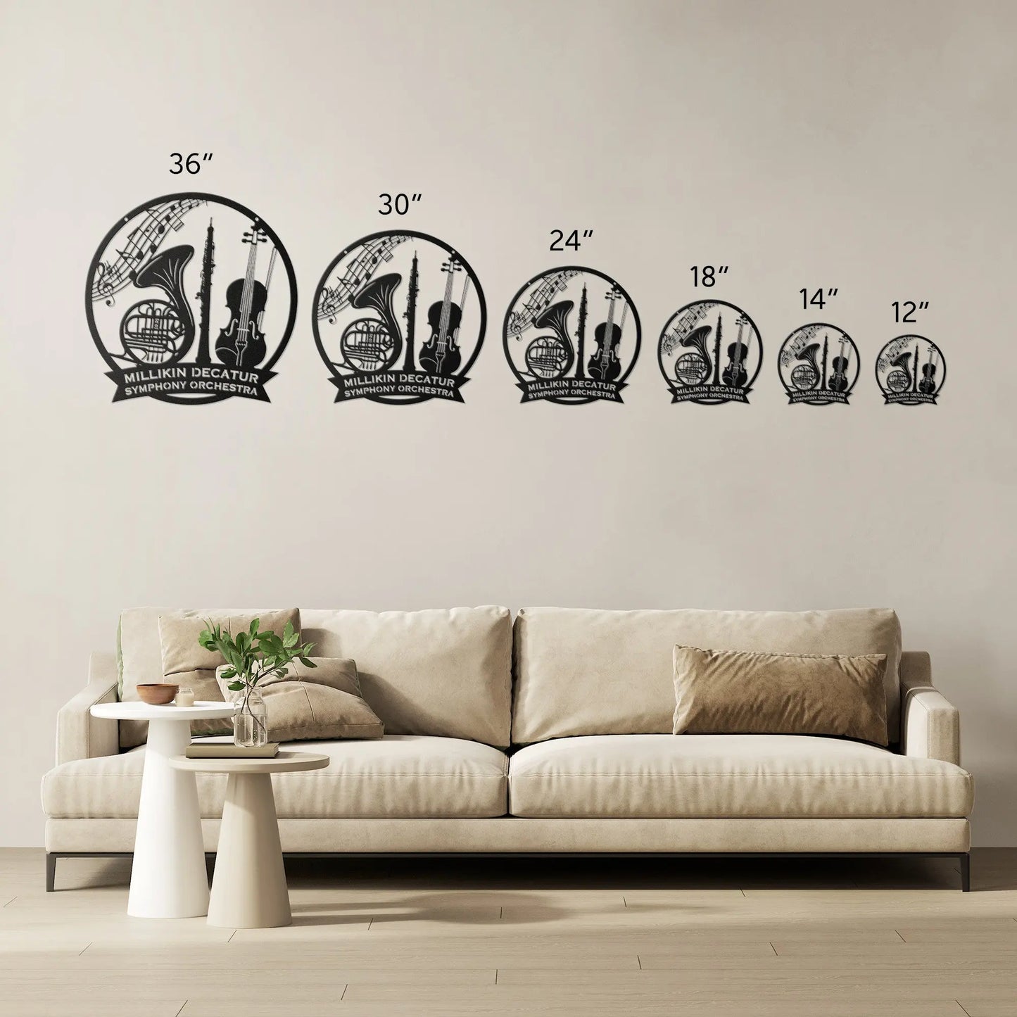 Symphony Orchestra Musician Metal Sign - You Choose Instruments teelaunch