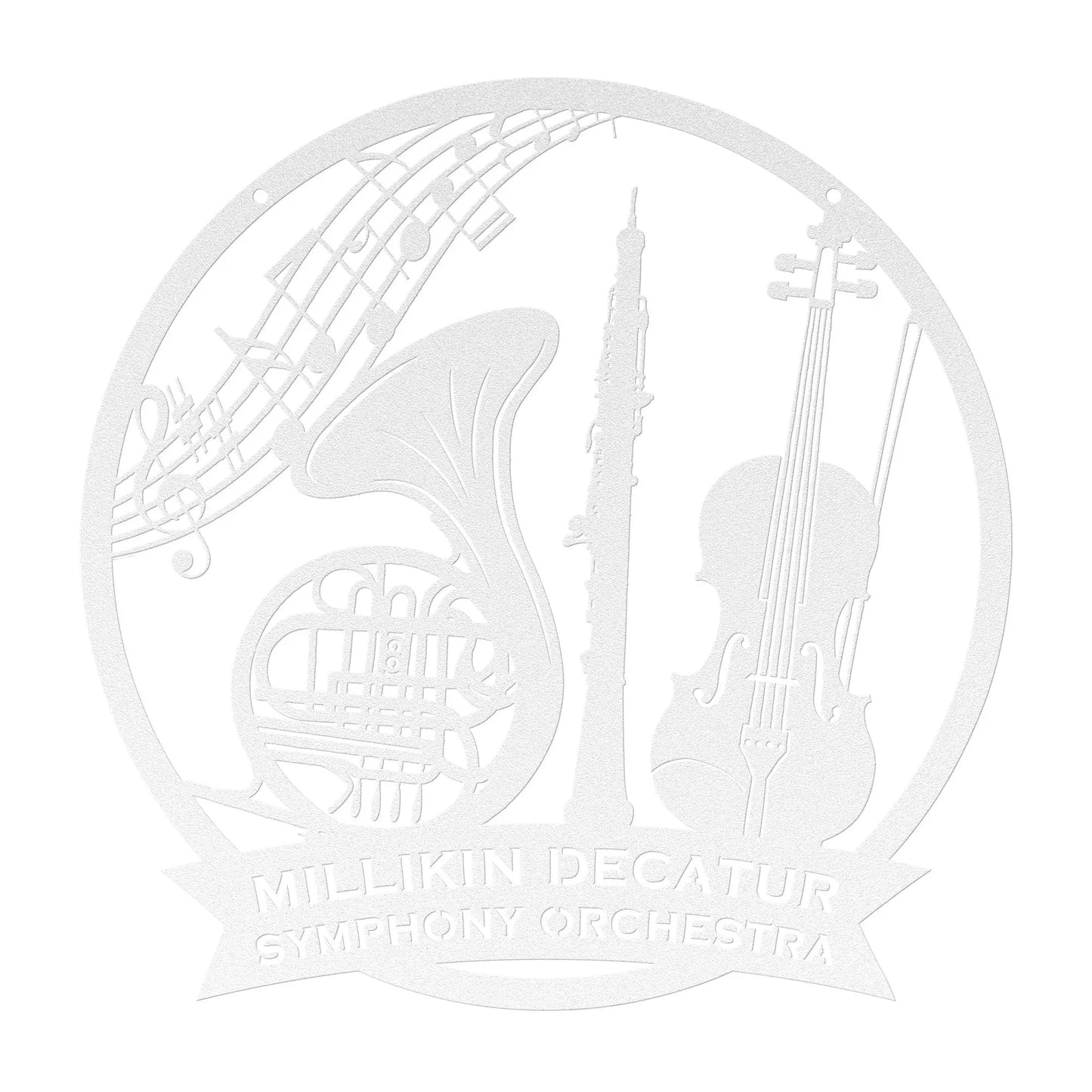 Symphony Orchestra Musician Metal Sign - You Choose Instruments teelaunch