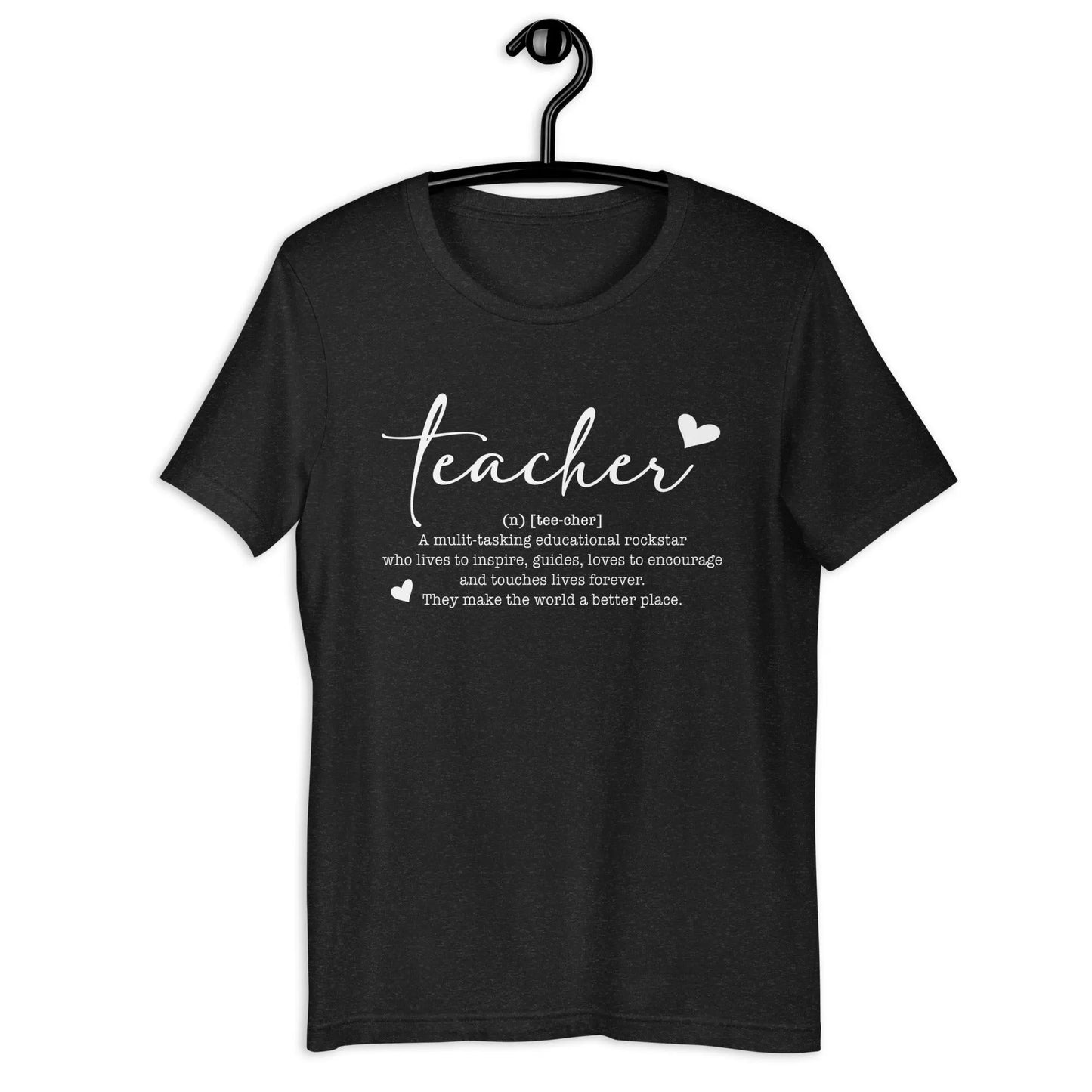 Teacher Definition Unisex t-shirt Amazing Faith Designs