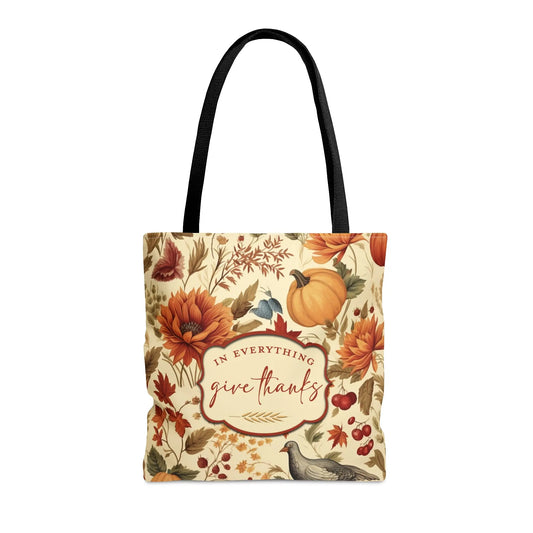 Thanksgiving Christian Tote Bag Printify