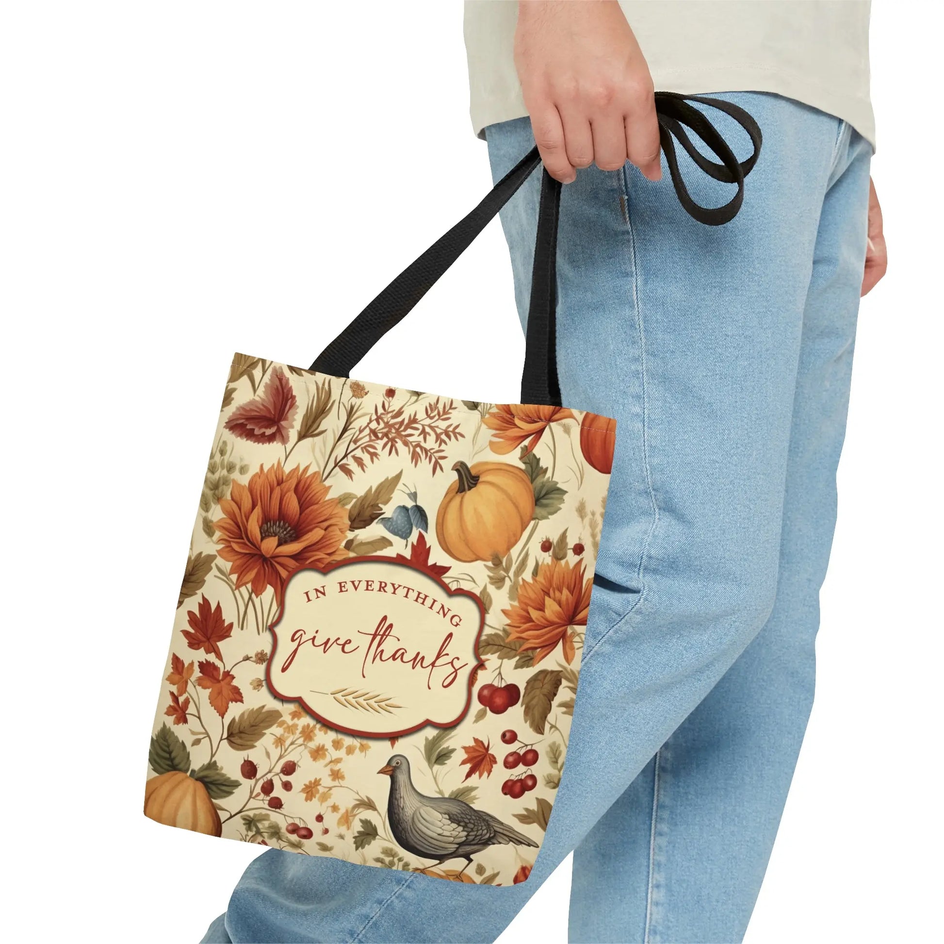 Thanksgiving Christian Tote Bag - Amazing Faith Designs