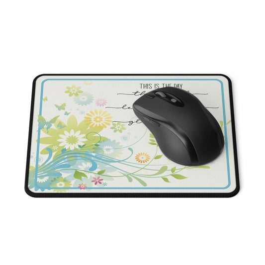 This is the Day Christian Non-Slip Mouse Pad Printify