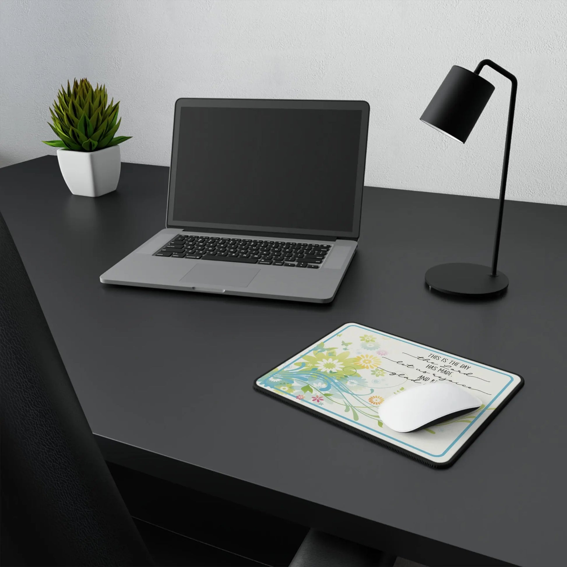 This is the Day Christian Non-Slip Mouse Pad Printify
