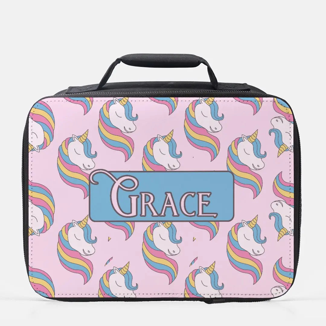 Unicorn Embroidered Lunch Bag