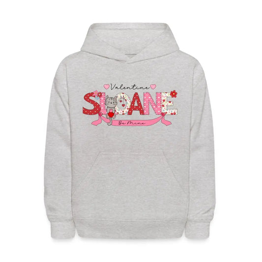 Valentine Personalized Kids' Hoodie SPOD