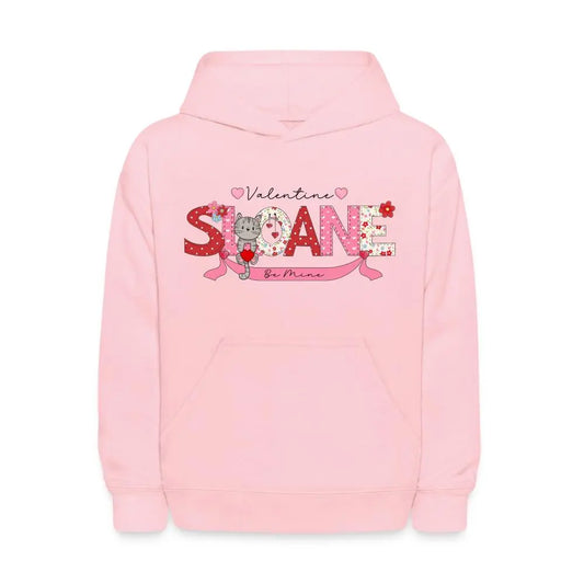 Valentine Personalized Kids' Hoodie SPOD
