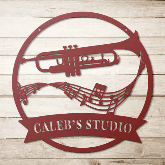 Violin Studio Metal Sign, Musician Sign teelaunch